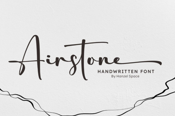 Airstone: A Script Font That Brings Handmade Elegance to Your Products