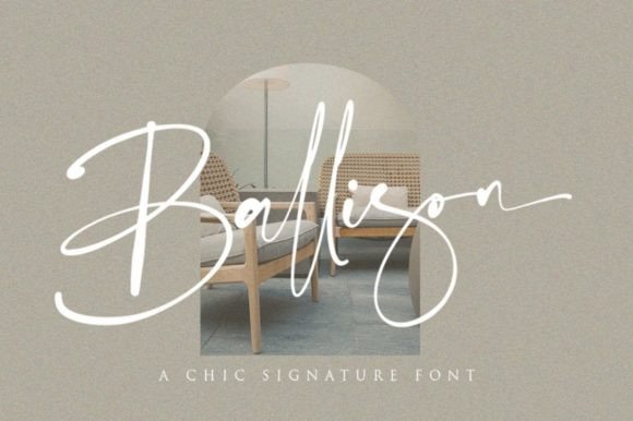 Ballison Font Review: A Handwritten Typeface for Editorial Design