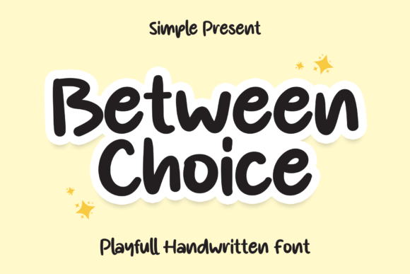 Between Choice: A Script Font Built for Real Brand Work