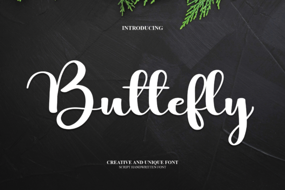 Buttefly Font Review: A Handwritten Script for Campaign Design