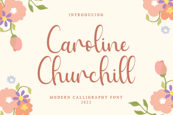 Caroline Churchill: A Refined Script Font for Business