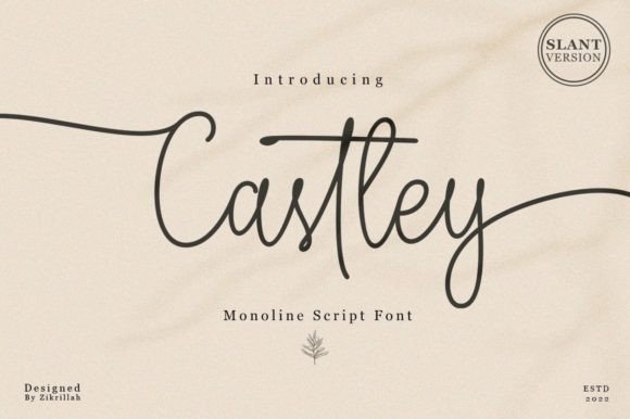 Castley Script Font: A Designer’s Take on Elegant Branding