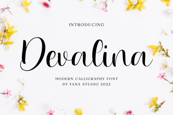 Devalina: A Script Font That Brings Warmth to Editorial Design