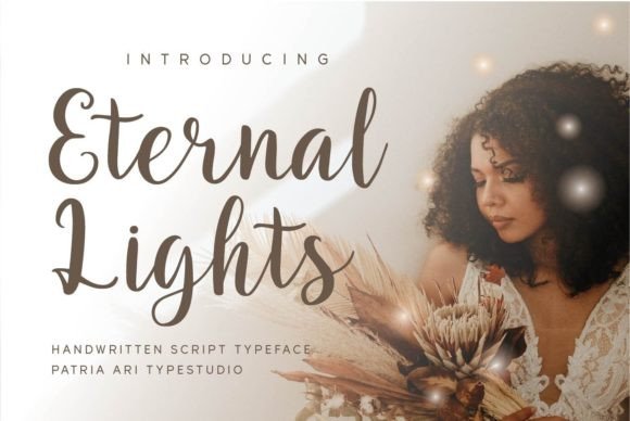 Eternal Lights: A Handwritten Font for Modern Web Design