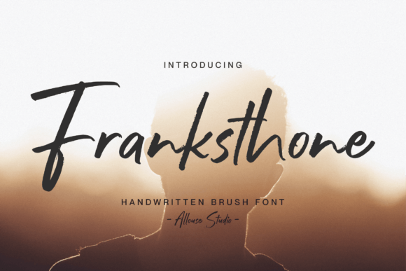 Franksthone: A Handwritten Script Font for Modern Web Design