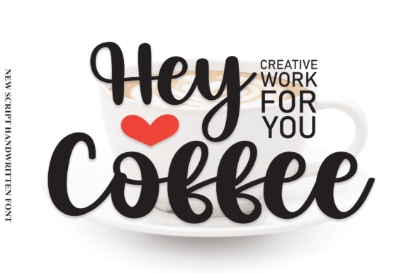 Hey Coffee: A Handwritten Font That Builds Digital Trust