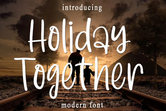 Holiday Together: The Script Font Every Crafter Needs