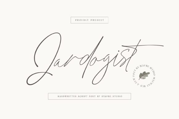 Jardogist: The Handwritten Font That Makes Branding Feel Personal