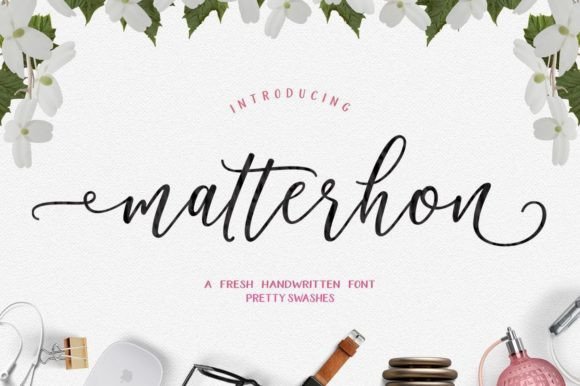 Matterhon Font Review: A Fresh Script for Modern Branding