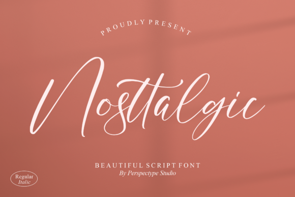 Nosttalgic: A Handwritten Script Font for Editorial Design