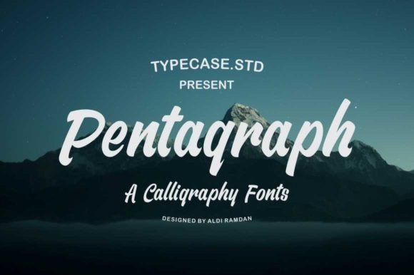 Pentagraph: A Handwritten Font for Editorial Design