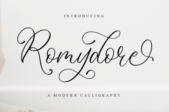 Romydore: A Handwritten Font That Elevates Small Business Branding