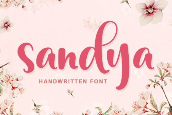 Sandya Font Review: A Modern Script for Campaign Design