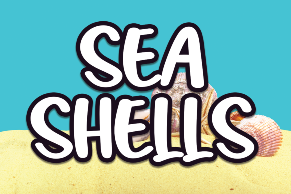 Sea Shells Font for a More Polished Brand Look