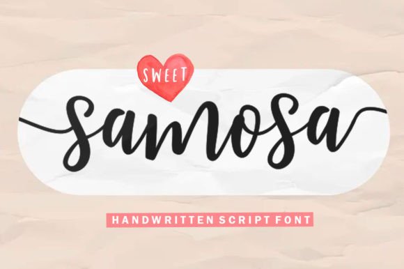 Sweet Samosa: A Handwritten Font That Brings Warmth to Web Design