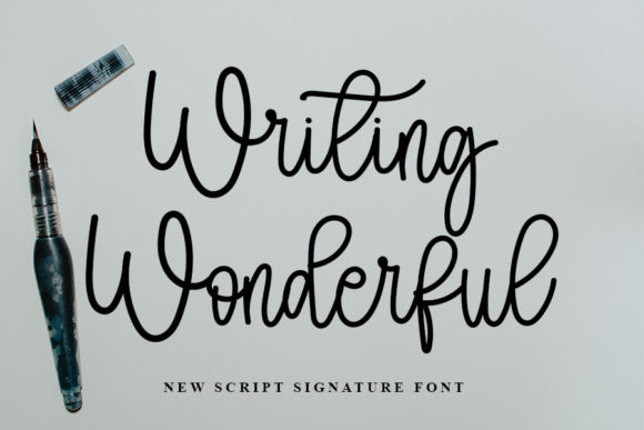 Writing Wonderful: A Script Font Built for Scroll-Stopping Brand Content