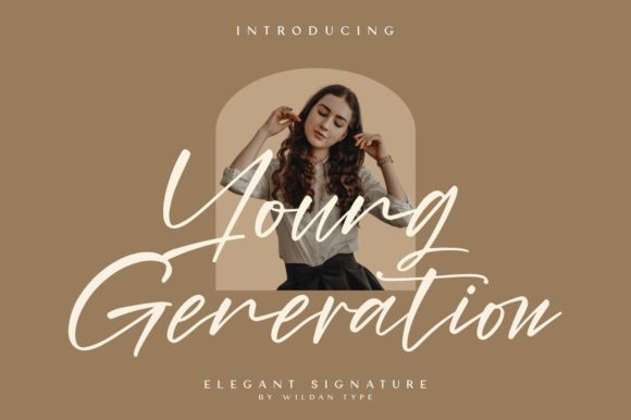 Young Generation Font for Crafters and Product Makers